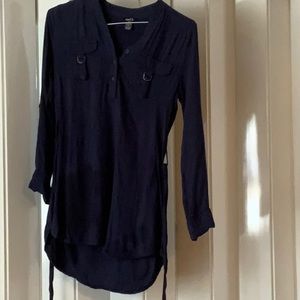 Blouse, Navy blue